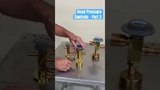 Head Pressure Controls Part 3 Hvactraining Hvacrshorts Refrigeration Hvacr 