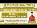 Day-2 IT Tools and Network Basics M1-R5 CCC O level PreptShala O Level CCC Chapter-1