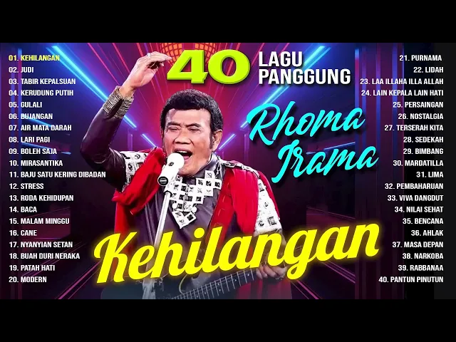 Download MP3 40 Lagu Panggung Terbaik Rhoma Irama Koleksi Pilihan