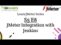 S5E8 Learn JMeter Series - JMeter Integration with Jenkins