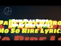 Mo So Rire eleda me mo dupe Lyrics with translation - Paul Play Dairo || By Jo