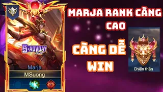 Cách Chơi Marja Đi Rừng Rank Trăm Sao Trở Lên , Càng Rank Cao Càng Dễ Chơi