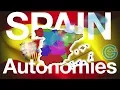 Autonomous regions of SPAIN explained Geography Now