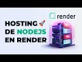 Despliegue de Nodejs en Render com con PostgreSQL