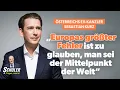 Download Lagu Former Chancellor Sebastian Kurz: “Europe’s biggest mistake is believing it is the center of the ...