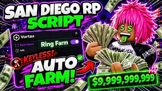 San Diego Border Roleplay KEYLESS Script UNDETECTED Unlimited Money Farm