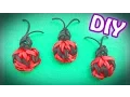 LOOMLESS Rainbow Loom Band Charm Quick and Easy Lady Bug