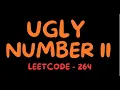 Ugly Number II Daily Leetcode in Java Leetcode 264 in Java Prime Factors of ugly number DSA