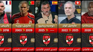 مدربين النادي الأهلي 1907 2025 