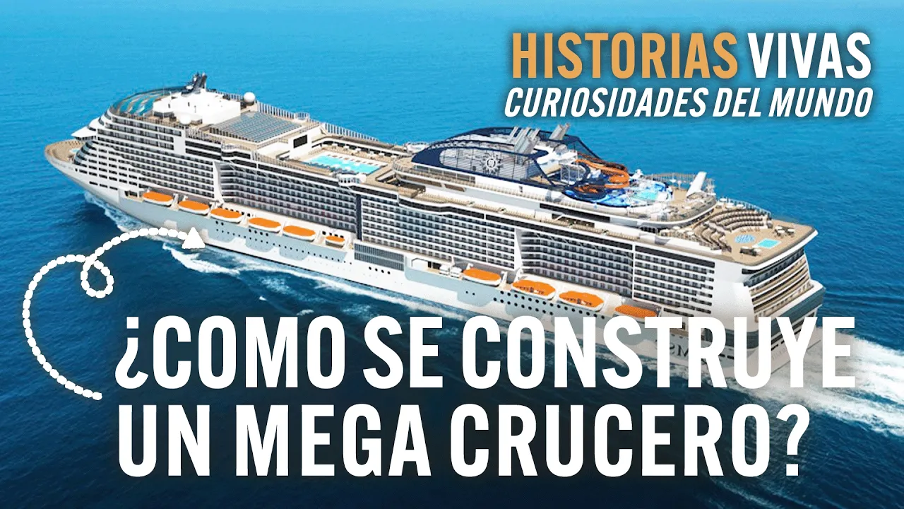 ¿Cómo se construyen y funcionan los cruceros más grandes del mundo? | Historias Vivas | Documental