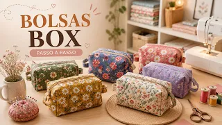 🔥 Todo Mundo Está Fazendo Essa Necessaire Box! (Passo a Passo Completo)
