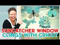 DIY Suncatcher Window Clings