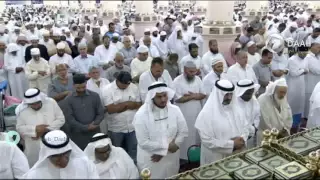 صلاة التراويح للشيخ أحمد طالب حميد من المسجد النبوي ليلة 2 رمضان 1437 البقرة142 203 تلاوة مميزة 