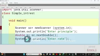 how to make a SI calculator in bluej