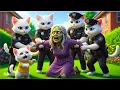 Lagu 😱 OMG! 🚫 DO NOT OPEN THE DOOR! 🚪 Witch Vs Police 👮‍♂️ Battle at Kitten's Home! | AI Cat Story