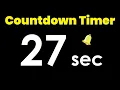 27 second Countdown Timer with Alarm