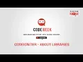 Basic Codeigniter Tutorials - About Libraries