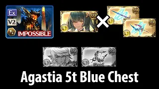 GBF Farmable Grid Agastia 5t Blue Chest w S Horus no Cosmos