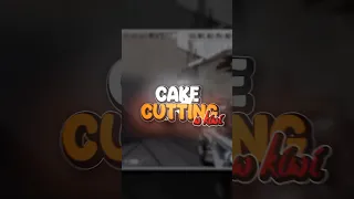 Cake Cutting With Kiwi #valorant #cake #gaming #shortsfeed #fyp