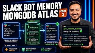 Tutorial 3 Complete Python Slack Bot Course Slack AI Bot Memory with MongoDB Atlas Socket Mode