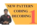 NEW PATTERN - CODING DECODING