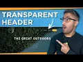 How to Add a Transparent Header to Your WordPress Website Astra Elementor Tutorial