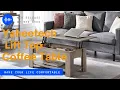 Yaheetech 38 6 Inches W Lift-Top Coffee Table Laminated Finish Installation Guide