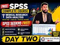Day 2 SPSS Complete Course Data Editor Screen Variable View Measurement Levels Explained