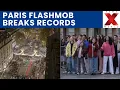 Enorme flashmob in Parijs met 300 muzikanten en 50 camera's | NewsX World