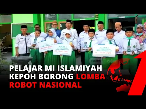 Pelajar Madrasah Ibtidaiyah Islamiyah Kepoh Dominasi Lomba Robot Nasional | Cerita Kita tvOne