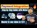 Complete Payment Integration in our Application step by step guide in Hindi