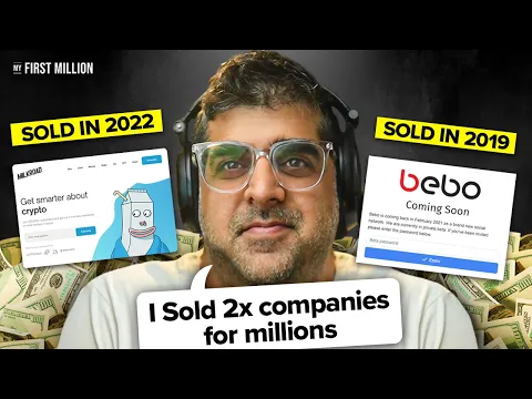 How to Sell Your Startup for Millions (#466) thumbnail