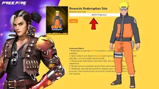 RESGATE AGORA O CODIGUIN DO NARUTO NO FREE FIRE DE FORMA SIMPLES