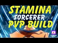 ESO Stamina Sorcerer PVP Sword and Shield Build Gameplay No meta With Mythic Update 35