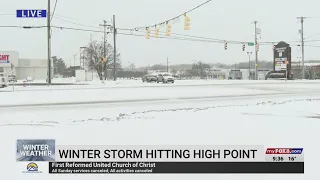 WATCH What are the roads like in the Piedmont Triad on Saturday morning