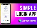Simple Login Page Jetpack Compose Android Studio 2024