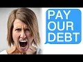 PAY MY SON S DEBT