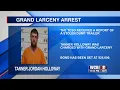 A man is behind bars for Grand Larceny in Tishomingo Co