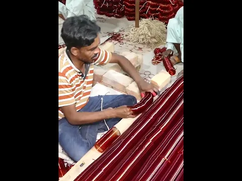 How Glass Bangles Are Made in Factory: Part 8
