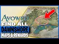 All Dawnshore Treasure Map Locations in Avowed