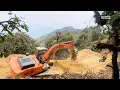 Download Lagu Extreme Mountain Road Construction with Tata Hitachi Excavator | Compilation Video