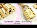 How to Authenticate a Louis Vuitton Padlock