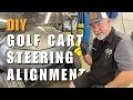 DIY Golf Cart Steering Wheel Alignment