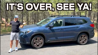 SAY GOODBYE The 2025 Subaru Ascent is GONE on Everyman Driver