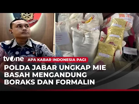 Ternyata Mie Berformalin Diproduksi Seorang Residivis