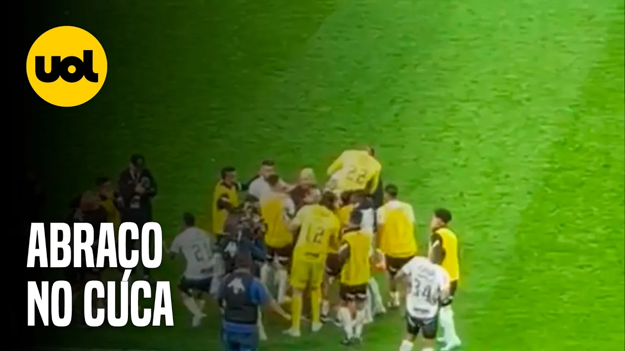 'JOGADORES NÃO ESTÃO NEM AÍ PARA ISSO', DIZ CASÃO SOBRE ABRAÇO EM CUCA