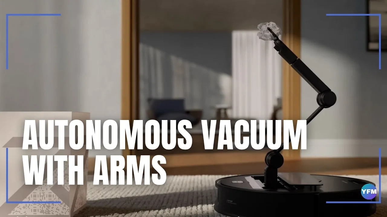 AUTONOMOUS VACUUM WITH ARMS