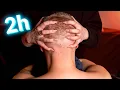 ASMR 2-Hour Stress RELIEF Scalp and Nape Scratching for Better Sleep No TALK
