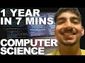 1 Year of Coding in 7 Minutes Computer Science First Year
