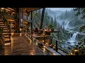 Deep Focus Music | Rainy Gorge Workspace for Work, Study & Clear Thinking